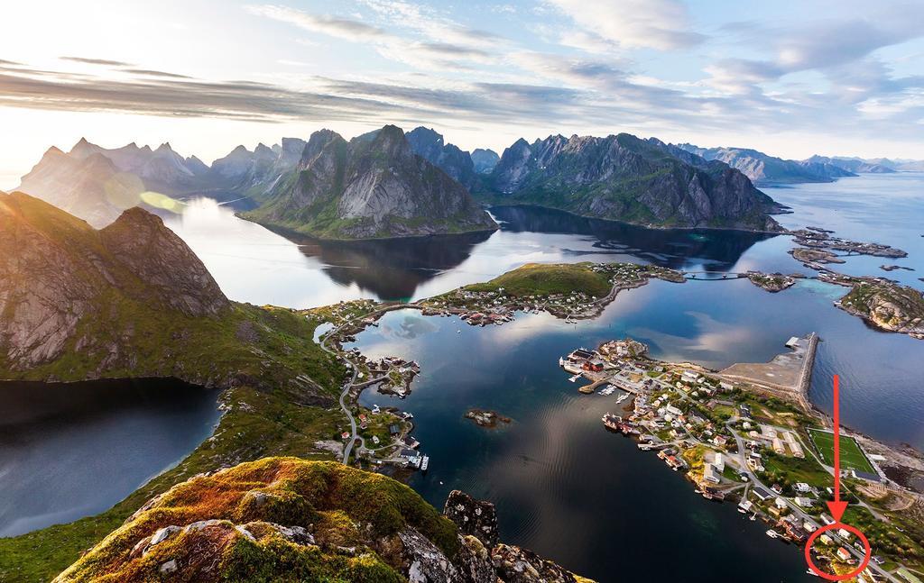 Reine Retro Villa - Cozy Villa With A Fantastic View Экстерьер фото